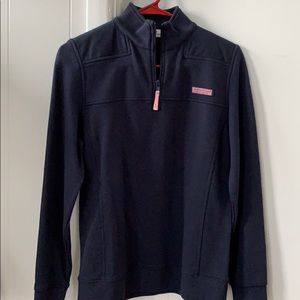 Navy Vineyard Vines Sherpa! Only $30